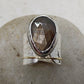 Zawadi Sapphire ring size 7.5   Sparkle brown sapphire